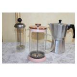 Assorted Coffee Makers, Travel Mugs, Thermos and Accessories Collection