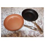 Collection of Assorted Frying Pans and Saucepan with Lids