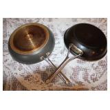 Collection of Assorted Frying Pans and Saucepan with Lids