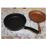 Collection of Assorted Frying Pans and Saucepan with Lids