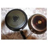 Collection of Assorted Frying Pans and Saucepan with Lids