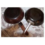 Collection of Assorted Frying Pans and Saucepan with Lids