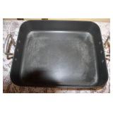 Set of 4 Nonstick Cookware Pieces - 2 Fry Pans, SautÃ© Pan with Lid, and Roasting Pan