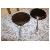 Set of 4 Nonstick Cookware Pieces - 2 Fry Pans, SautÃ© Pan with Lid, and Roasting Pan