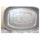 Collection of Wicker Baskets and Vintage Bread Trays