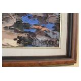 Framed Impasto Oil Painting Signed A. Nocera 37x30