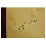 Framed Impasto Oil Painting Signed A. Nocera 37x30