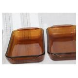 Set of Glass Baking Dishes and Mixing Bowls