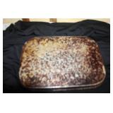 Large Collection of Vintage Metal Baking Pans and Loaf Tins