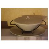 Rosenthal Germany White Porcelain Dinnerware Set, Cups, Plates, Bowls, Creamer & Serving Pieces