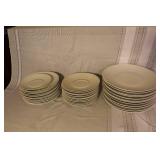 Rosenthal Germany White Porcelain Dinnerware Set, Cups, Plates, Bowls, Creamer & Serving Pieces
