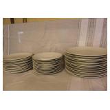 Rosenthal Germany White Porcelain Dinnerware Set, Cups, Plates, Bowls, Creamer & Serving Pieces