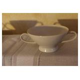Rosenthal Germany White Porcelain Dinnerware Set, Cups, Plates, Bowls, Creamer & Serving Pieces