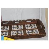 Mexican Kitchenware Collection with Press, Trays, Tortilla Server, and Salsa Book