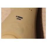 Collection of Decorative Ceramic and Porcelain Kitchenware with Blue Patterns