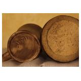 Collection of 13 Handcrafted Pottery Mugs Including Tonala Mexico and Studio Art Pieces