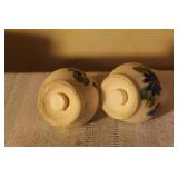 Assorted Ceramic Tableware Including Pitchers, Cups, Plates, Salt and Pepper Shakers