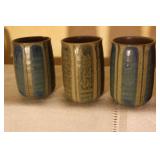 Assorted Set of 10 Vintage Stoneware and Ceramic Mugs