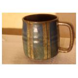 Assorted Set of 10 Vintage Stoneware and Ceramic Mugs