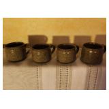 Assorted Set of 10 Vintage Stoneware and Ceramic Mugs