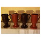 Assorted Set of 10 Vintage Stoneware and Ceramic Mugs