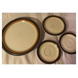 Vintage Porcelain Plate Collection with Delft and San Claudio Pieces