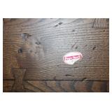 Vintage Wooden Pitcher, Hammered Metal Tray, and Set of Oval Wooden Bread Boards