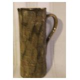 Collection of Artisan Pottery and Wooden Basket Home Decor Items