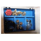 Assorted Vintage Jewelry Collection with Box