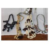 Collection of 4 Vintage Beaded Necklaces