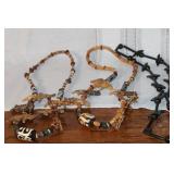 Collection of Tribal and Artisan Style Necklaces