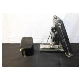 Lot of 2 Vintage Cameras - Ansco Folding and Kodak Brownie