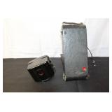 Lot of 2 Vintage Cameras - Ansco Folding and Kodak Brownie