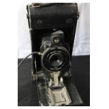 Lot of 2 Vintage Cameras - Ansco Folding and Kodak Brownie