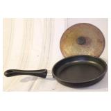 Berndes Made in Germany Frying Pan with Lid and 7-Cup Cast Iron Baking Mold