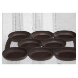 Berndes Made in Germany Frying Pan with Lid and 7-Cup Cast Iron Baking Mold