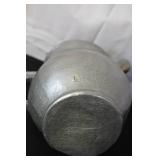 Collection of Vintage Metal Pitchers, Teapot, and Decorative Gift Box