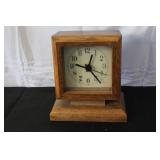 Amana Furniture Shop Oak Mantel Clock