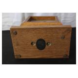 Amana Furniture Shop Oak Mantel Clock