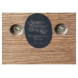 Amana Furniture Shop Oak Mantel Clock