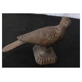 Set of 3 Vintage Cast Iron Bird Figurines
