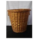 Collection of Vintage Wicker Baskets and RW Norway Wooden Tray