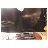 Vizio Flat Screen TV with Xfinity Box and Dual-Sided Remote