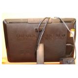 Digital LED Wall Clock with Large Display and Power Adapter