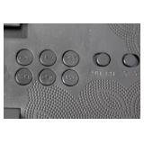 Digital LED Wall Clock with Large Display and Power Adapter