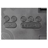 Digital LED Wall Clock with Large Display and Power Adapter