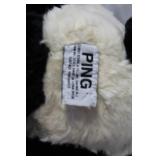 Collection of 6 Plush Stuffed Animals Including Zebra, Panda, Cat, and Birds