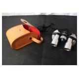 Spel View 8x20 Compact Binoculars with Leather Case