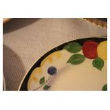 Collection of 6 Decorative Antique and Vintage Porcelain Plates and Saucers