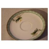 Collection of 6 Decorative Antique and Vintage Porcelain Plates and Saucers